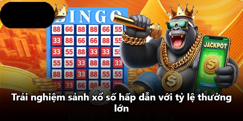 Trải nghiệm sảnh xổ số hấp dẫn với tỷ lệ thưởng lớn